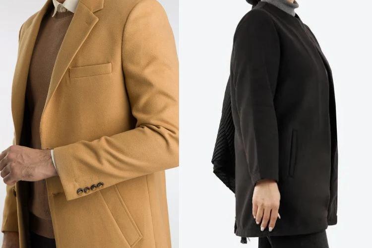 جدیدترین انواع پالتو زنانه و مردانه